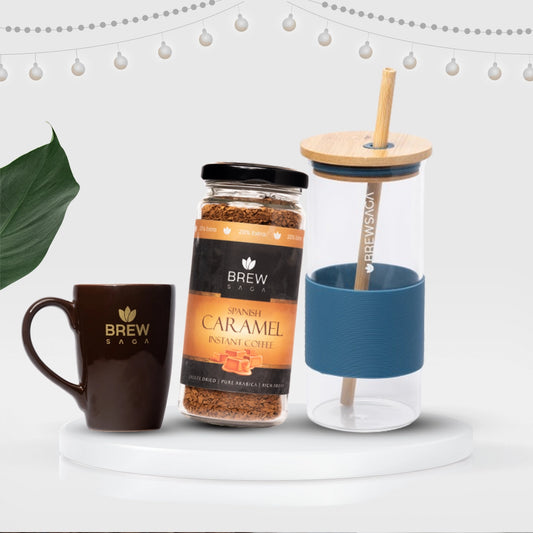Coffee Jar + Tumbler + Free Gift